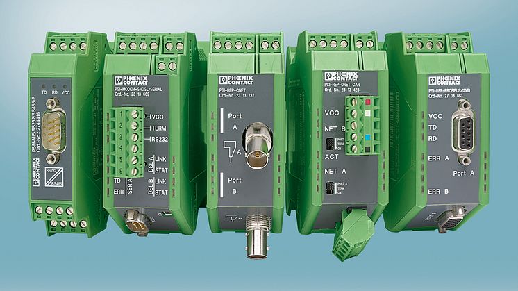 Fibre optic converters and copper repeaters with DNV approval