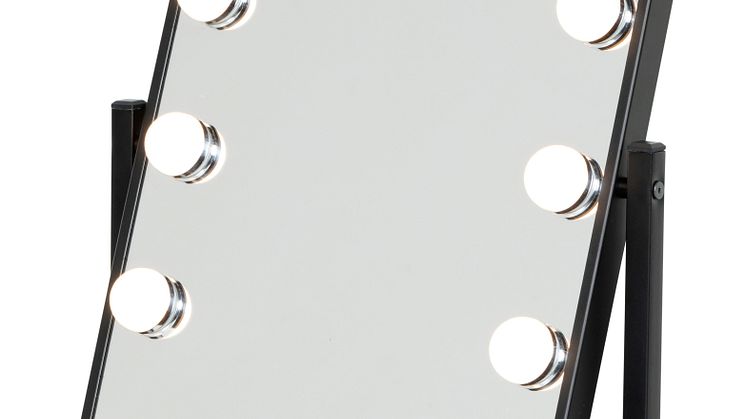 NYHET! Make up mirror Linda with LED light Black Metal 49,90  EUR.jpg