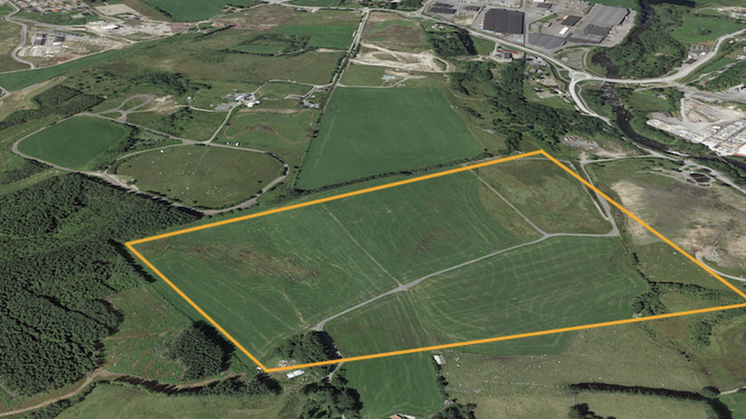 The Kalberg site in western Norway is a promising area for data center development with abundant power and new fiber infrastructure.
