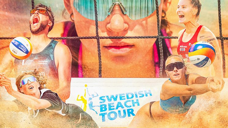 Den 20-21 juli kommer Swedish Beach Tour till Landskrona. Foto: Robert Boman Montage: Joakim Bengtsson
