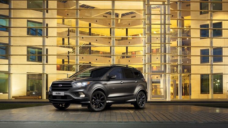 A Ford az új, sportos Kuga ST-Line modellel gazdagítja SUV-kínálatát; ezzel tovább bővül az ST-Line modellcsalád