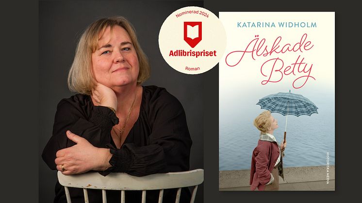 Katarina Widholm och Böckerna om Betty nomineras till Adlibrispriset för fjärde året i rad!