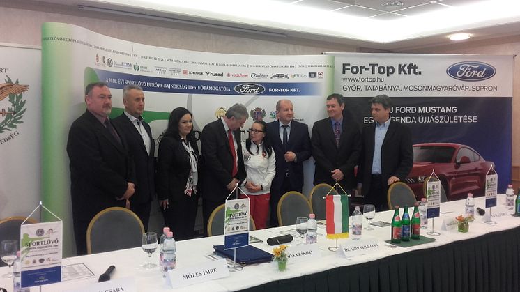 A Ford For-Top márkakereskedés a győri Sportlövő Európa-bajnokság főtámogatója