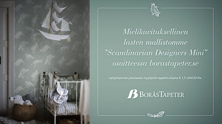 Scandinavian Designers Mini -  Boråstapeterin oma design-osasto