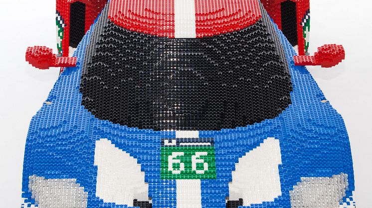 ​LEGO-udgaven af Ford GT bliver vist frem ved Le Mans