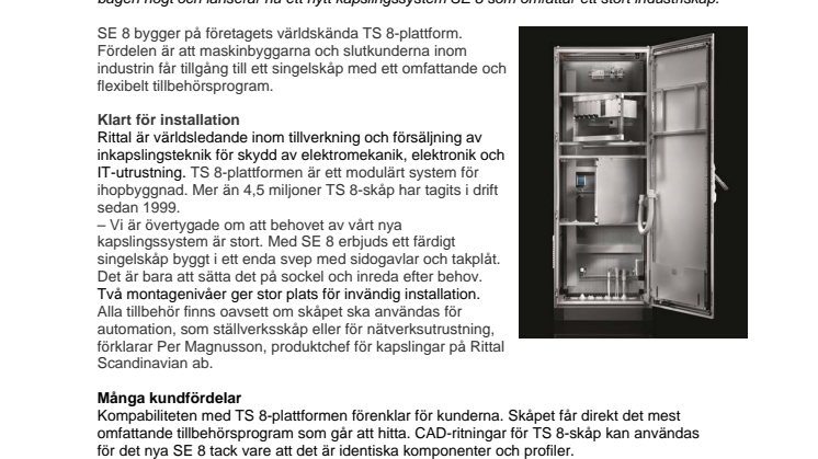 Extremt flexibelt skåpsystem lanseras för singelmarknaden