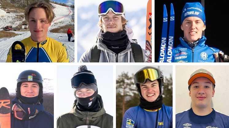 Stipendiater i Svenska Skidförbundets fond Hjärtat slår 2022.