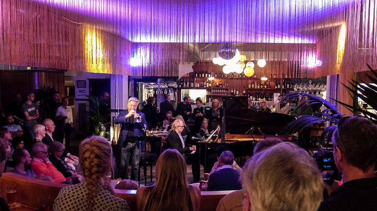 Håkan Hardenberger och Roland Pöntinen, Malmö Chamber Music 2016 Foto: Rebecka Lassbo/Klubb Krinolin