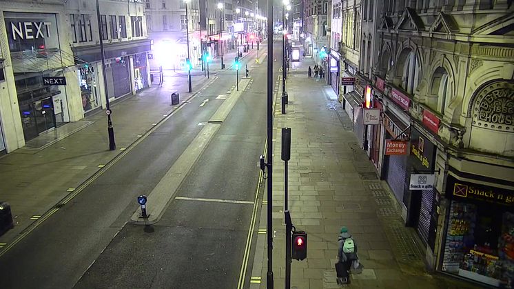 Jennifer Townsend CCTV in Oxford Street - 13 Jan
