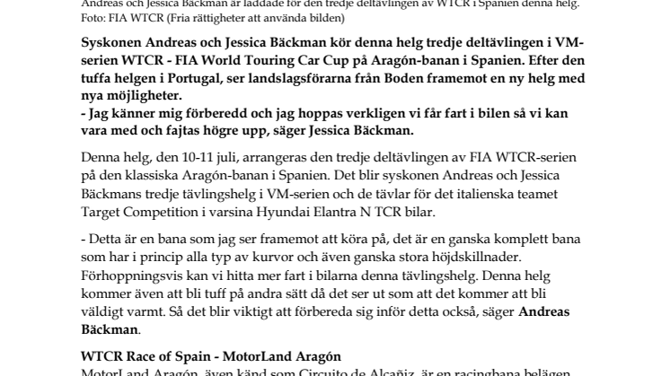 210708 SWE Pressrelease, WTCR Rd3 Aragon.pdf