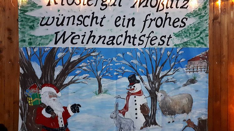 Für ein starkes Bärenherz: Klostergut Mößlitz richtet Weihnachten im Stall aus