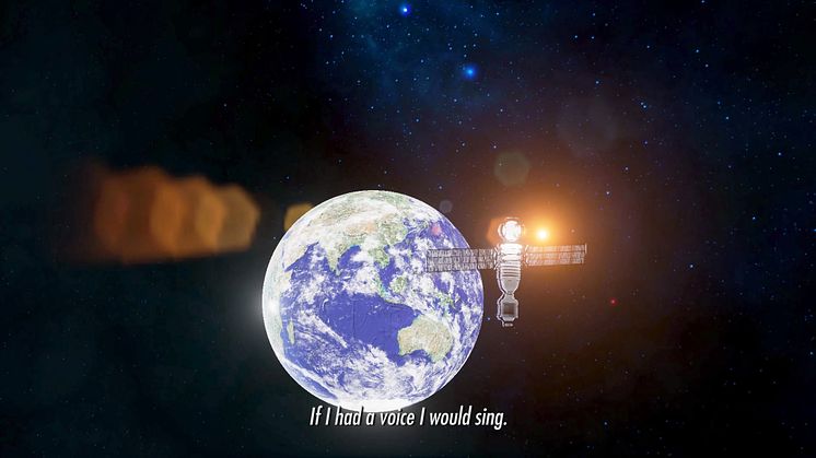 Lawrence Lek Geomancer [film still] 2017 HD video, stereo sound duration: 48 min 15 sec  Copyright Lawrence Lek, courtesy the artist and Sadie Coles HQ, London.  Commissioned for the Jerwood / Film & Video Umbrella Award.