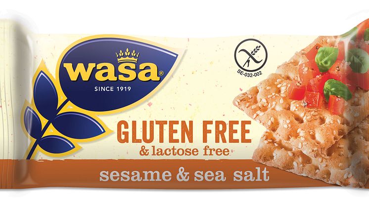 Wasa Gluten- och laktosfri Sesam & Havssalt