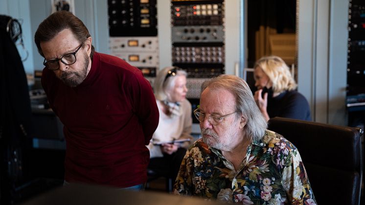ABBA - Studio image (Photographer credit: Ludvig Andersson)