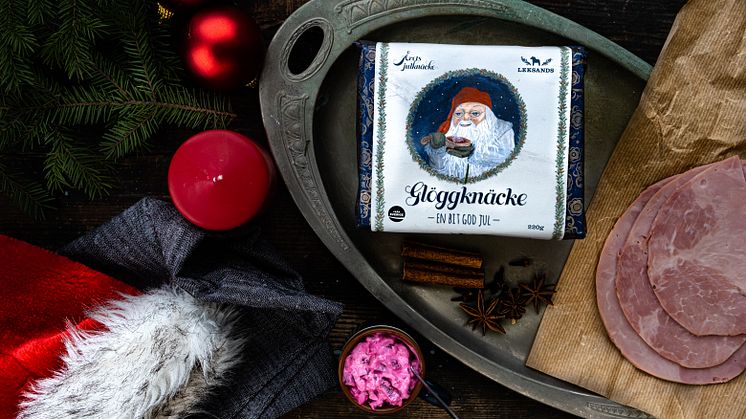 Leksands Knäckebröd presenterar årets julknäcke med smak av glögg. 