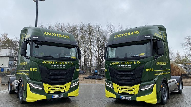 Containertransportør: Gas-lastbiler er et led i vores miljø-arbejde