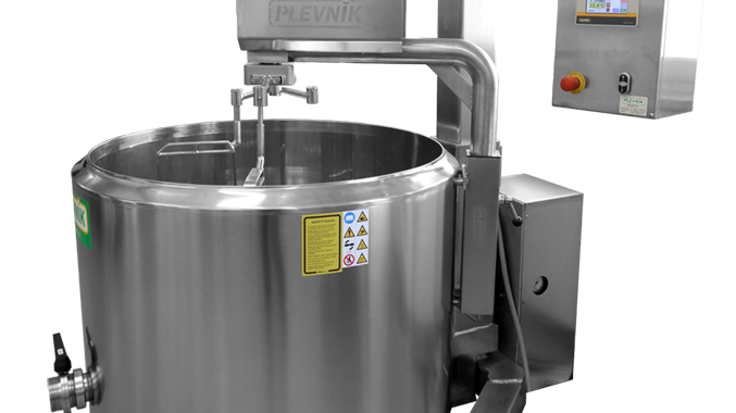 Plevnik cheese kettle SKH 500-650_Elevator