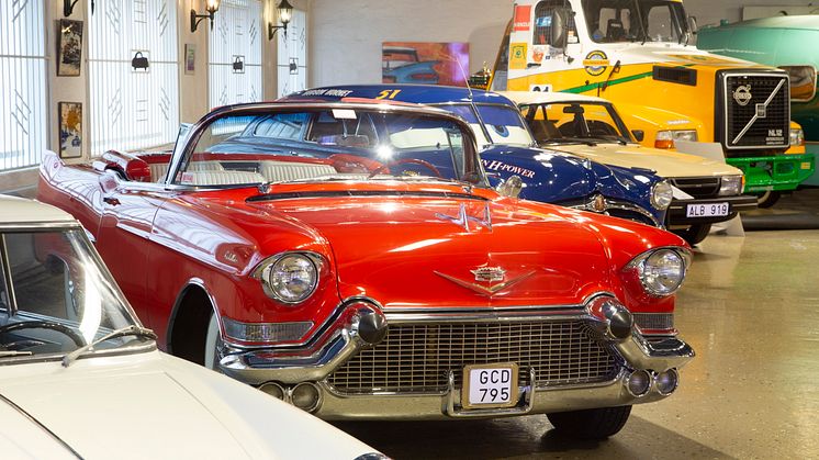 Albinsson & Sjöbergs Bilmuseum innehåller en mängd intressanta objekt för den motorintresserade