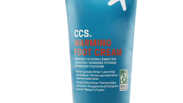 CCS Warming Foot Cream 150 ml, ånga