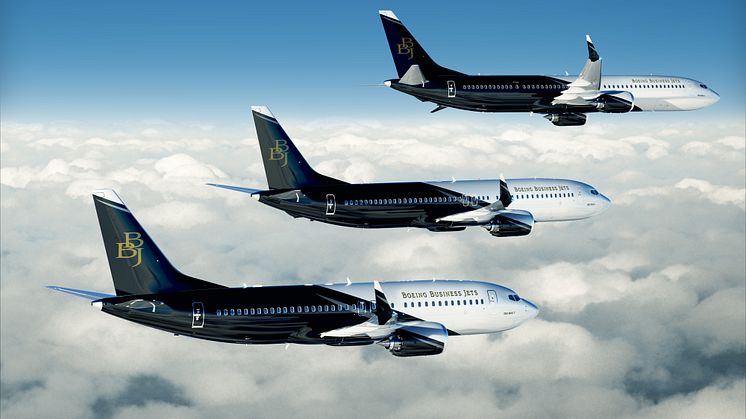 The BBJ MAX 7, MAX 8 and MAX 9