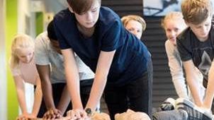 Välkommen till HLR-rådets webbinarium, Barn kan rädda liv – HLR utbildning i grundskolan
