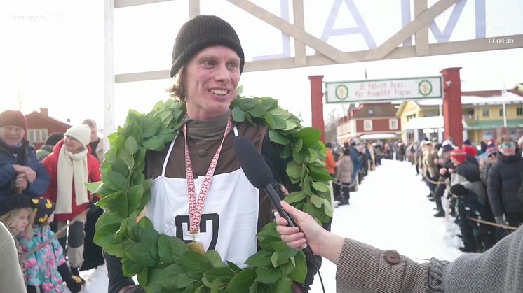 Jubileumsvasan målgång herrar