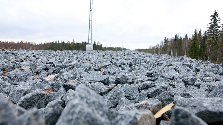 Svevia bygger nytt järnvägsspår i Sundsvall, mellan Ådalsbanan och Tunadalsspåret.