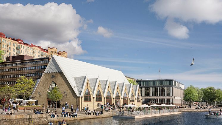 Visionsbild Feskekôrka av White Arkitekter