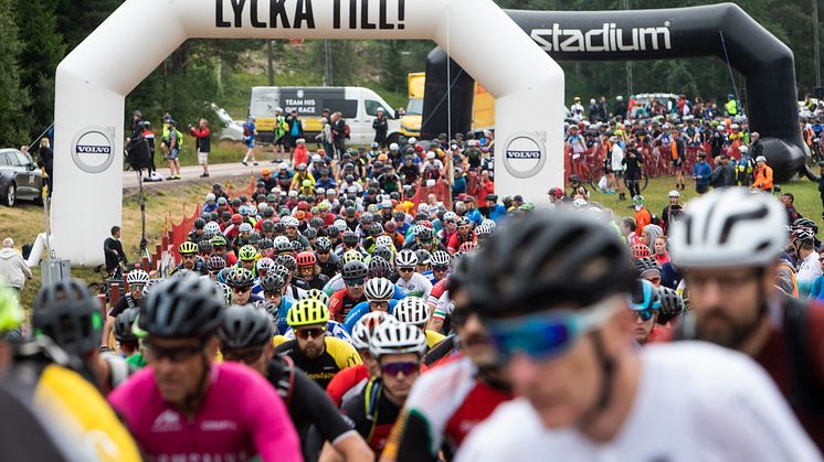 Cykelvasan 90 2019 starten Sälen