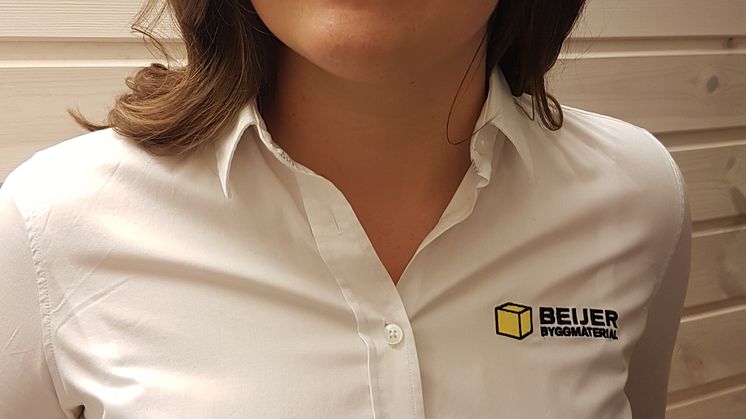 Bild: Alexandra Beijer, Miljö- och hållbarhetschef Beijer Byggmaterial.
