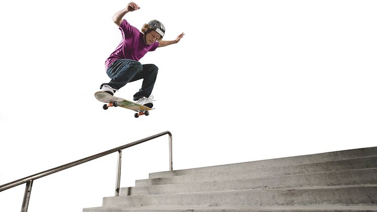 Tusentals barn skadar sig varje år i samband med skateboard och inlines