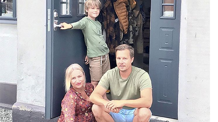 Elfa_Skräddarsydda förvaringslösningar hemma hos Maria och Patrik.