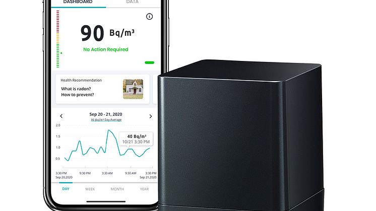 EcoQube - Un enregistreur de radon domestique dédié aux particuliers