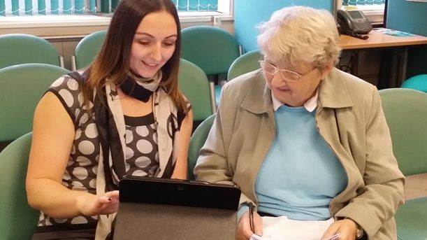 Helping residents get online