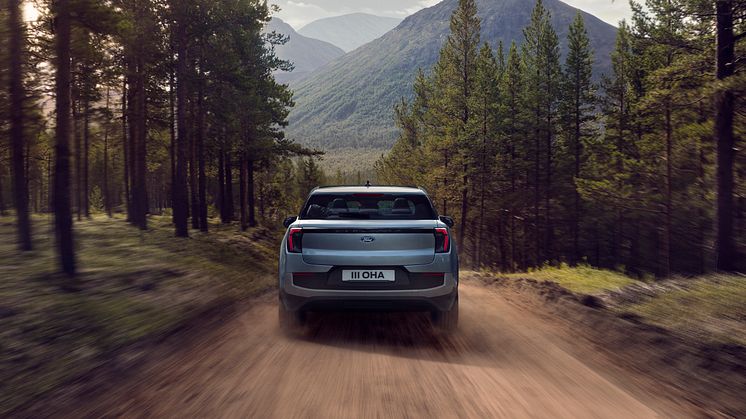 2023 Ford Ny elektrisk Explorer bilder fra Norge (8)