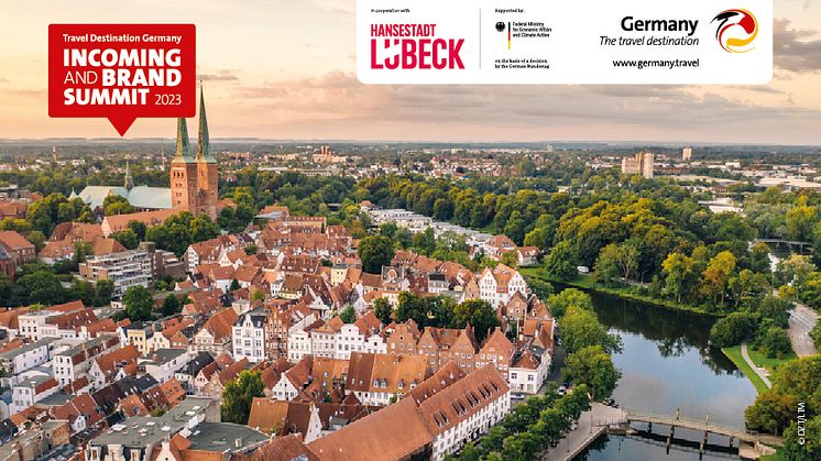 Lübeck: Blick auf die Altstadt und die Trave © LTM