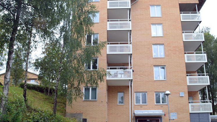 Inflyttningsdags i nytt trygghetsboende på Margaretagatan i Borås