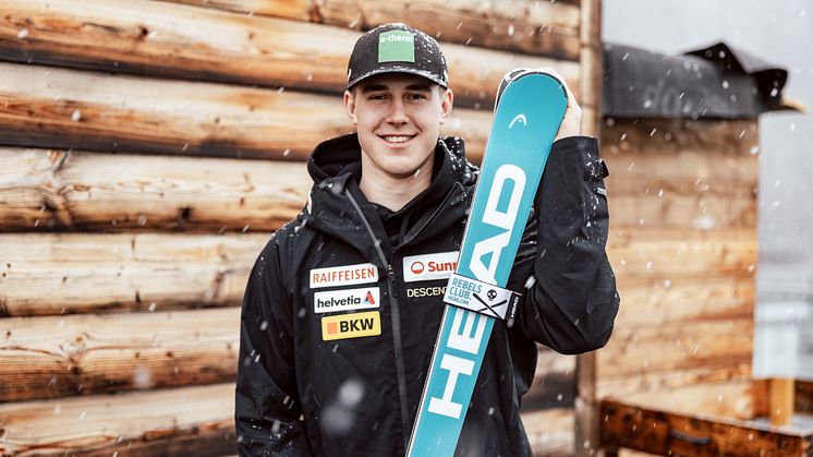 Franjo von Allmen bleibt ein HEAD Worldcup Rebel