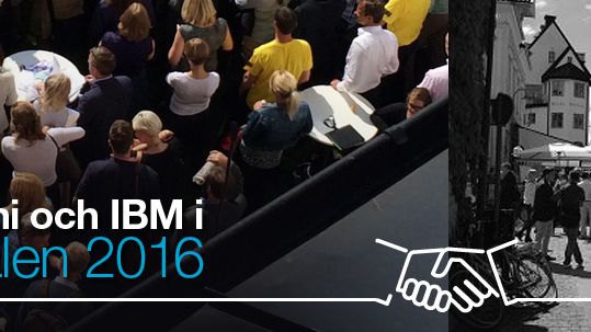Capgemini och IBM:s seminarier från Almedalen