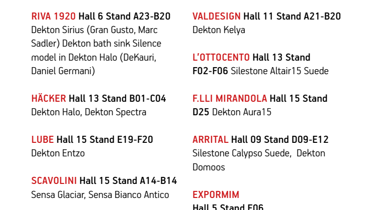 Besök oss! Milanos designvecka 2018