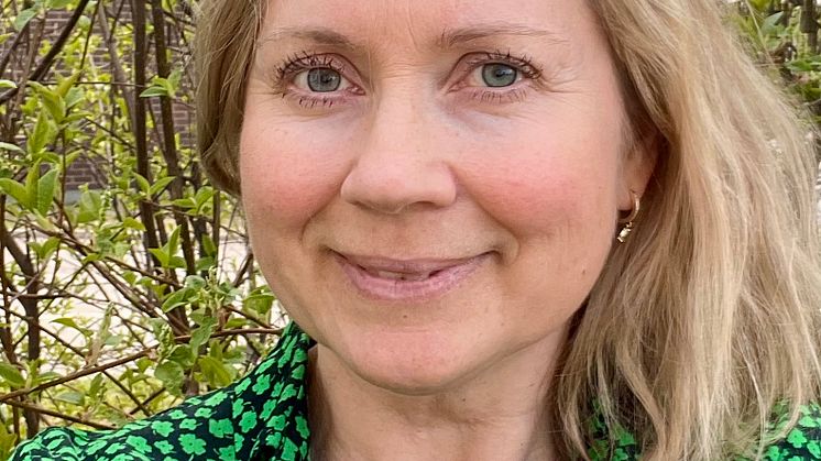 Linda Wikström arbetar som lärare i svenska som andra språk på Språkslussen i Piteå kommun. Den offisciella utmärkelsen sker i höst under bokmässan. Foto Privat