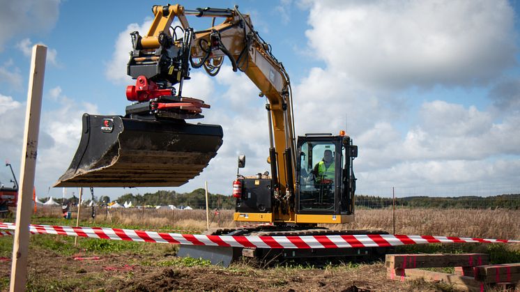 Caterpillar Operator Challenge, deltävling 3 i Knutstorp