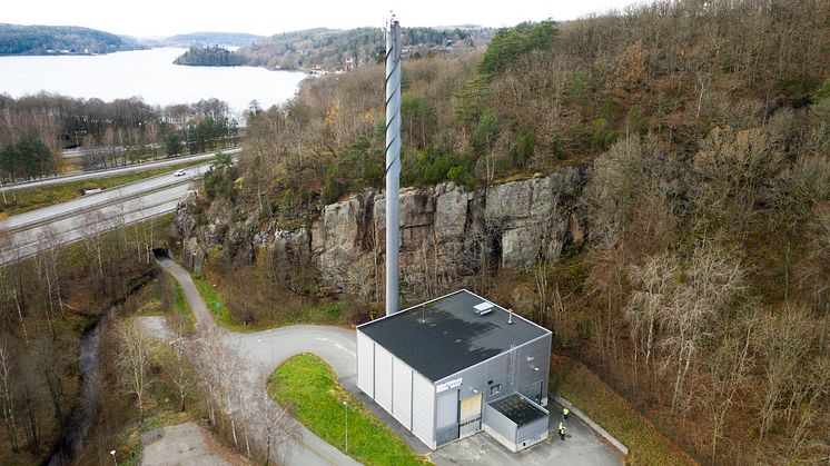 Fjärrvärmeanläggning i Landvetter