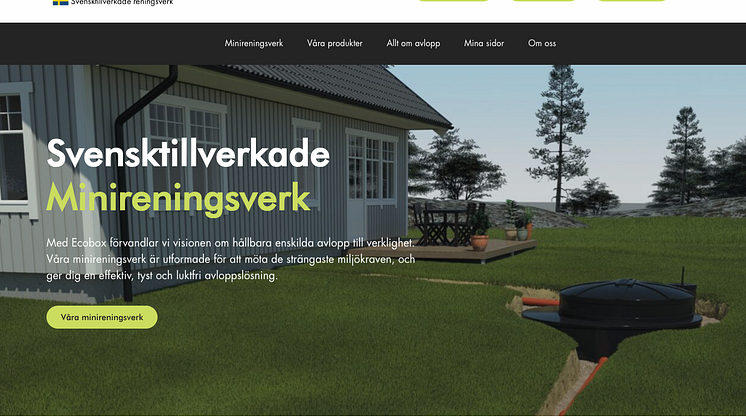 Skandinavisk Ecotech SEAB lanserar ny webbplats för att stärka kundupplevelse
