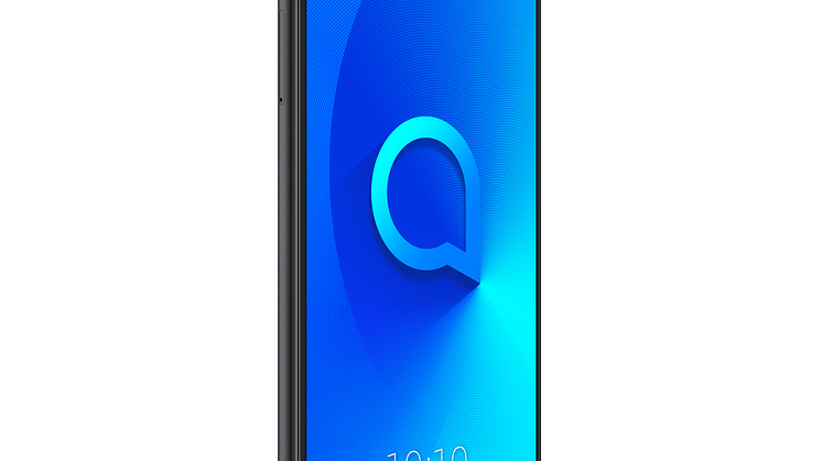 Alcatel 3X_Metallic Black_Front Left