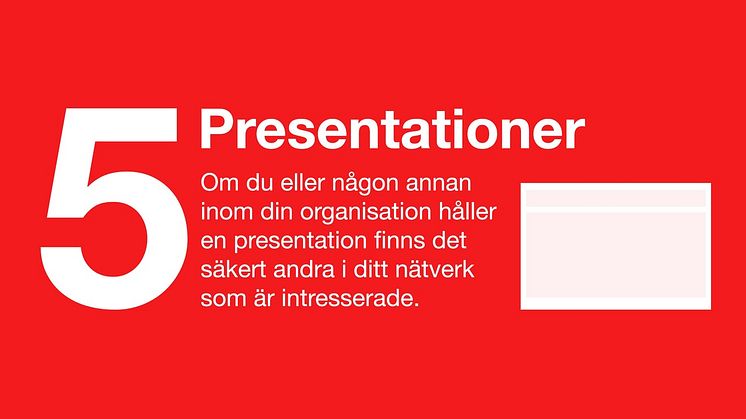Fem typer av innehåll du kanske inte tänkt på