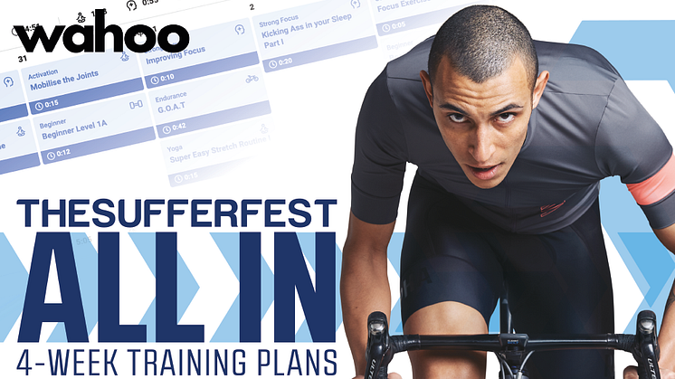 The Sufferfest & Wahoo Goes “All In” on New Indoor Training Plans