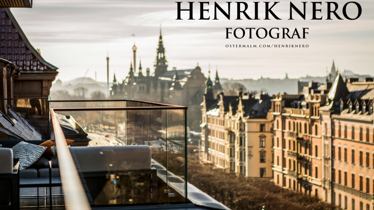 Profilsida åt fotograf Henrik Nero