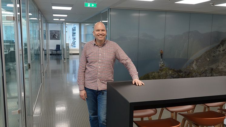 Atle Gerhardsen og Cautus Geo utvider lokalene langs E18 på Lysaker.