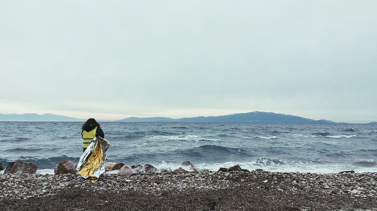 Lesvos stränder vid östra medelhavsgränsen. Foto: Robert Mull